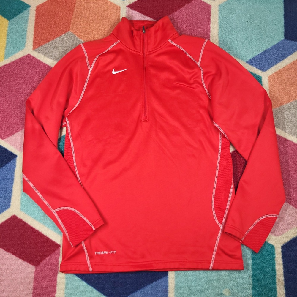 Nike Red Dri-FIT‎ Men's Sweatshirt
